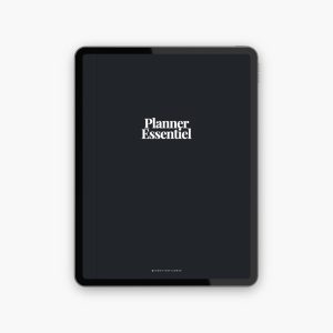 Planner digital Essentiel non daté