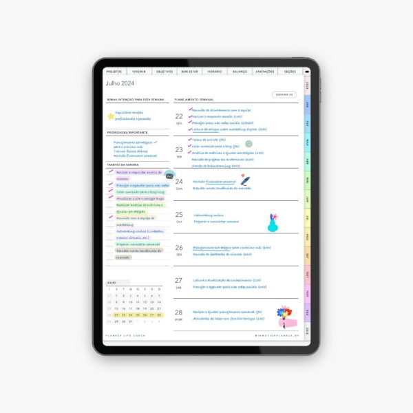 Planner Life Coach 2024 (Portugais) – Image 2