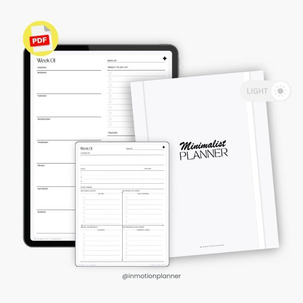 Planner Minimaliste non daté - 52 semaines – Image 11